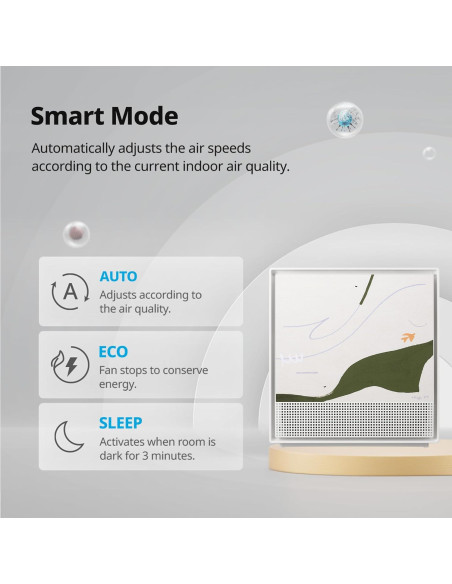 Purificador de Aire Coway Airmega 250 ART Verde HEPA 81.8 m