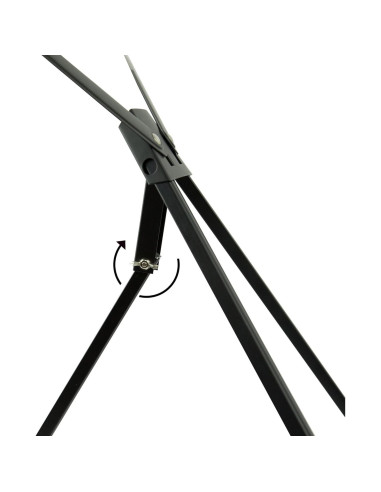 Caballete de Aluminio CONDA Plegable Ajustable 38.1-53.3 cm