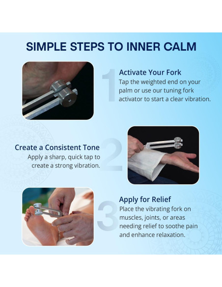 Tenedor de Afinación Ponderado Otto 128 Hz - Omnivos