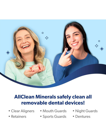 Limpiador Profundo EverSmile AllClean Minerales 300g - Alineadores y Retenedores