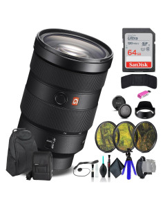 Lente Zoom Estándar Sony FE 24-70mm F2.8 GM - Kit Completo