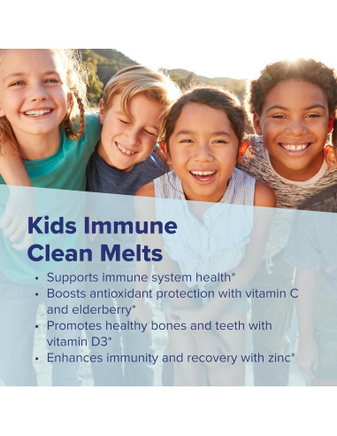 Melts Inmunidad Limpia para Niños Superior Source - 60 Tabletas