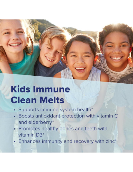 Melts Inmunidad Limpia para Niños Superior Source - 60 Tabletas