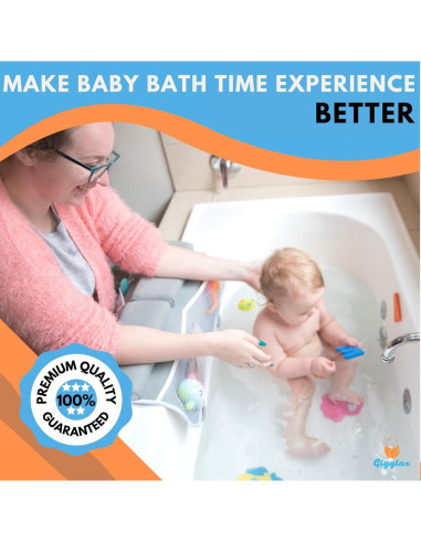 Juego Almohadillas Baño Bebé Neopreno y Poliester 3.81cm