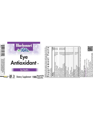Cápsulas Vegetales Antioxidantes para Ojos Bluebonnet 120 vcaps