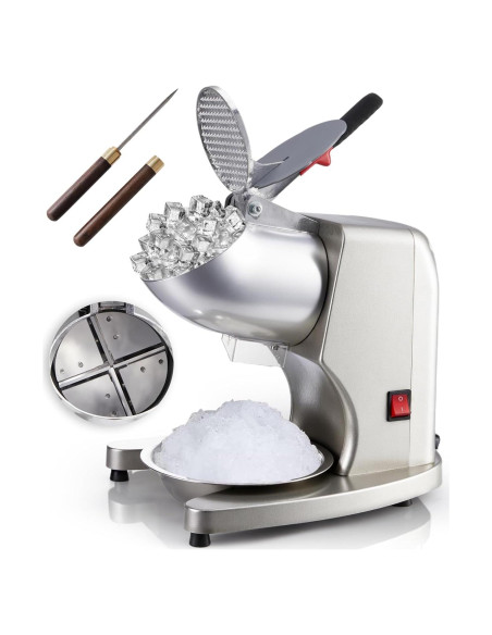 Máquina de Hielo Raspado YODHOSA 300W 130 kg/h Acero Inoxidable