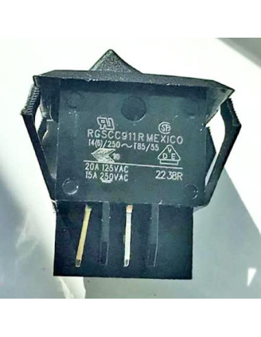 Interruptor de Encendido Paragon 512097B para Máquina de Palomitas