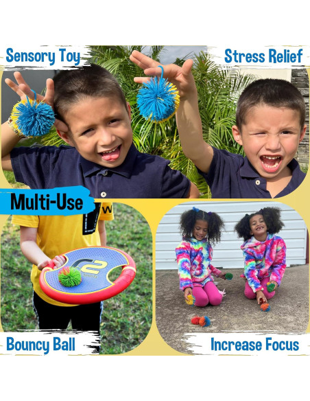 Pelotas Sensoriales 8 Paquete Refresh Sports - Juguetes Antiestrés