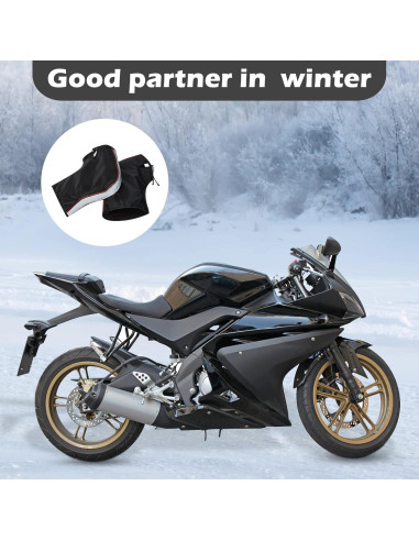 Guantes de Manillar Tallew para Motocicleta Invierno 1 Par