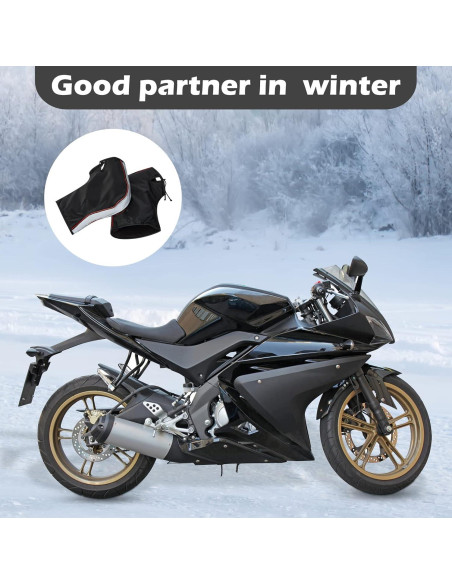 Guantes de Manillar Tallew para Motocicleta Invierno 1 Par