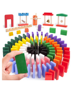 Juego de Bloques de Dominó Extra Grande BigOtters 108 PCS