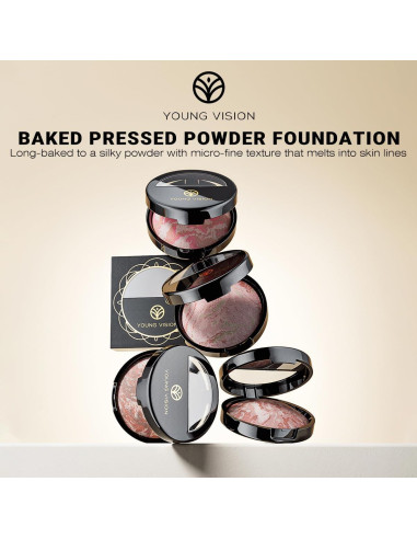 Base en Polvo Prensado Young Vision Rosa Etéreo 11.89g