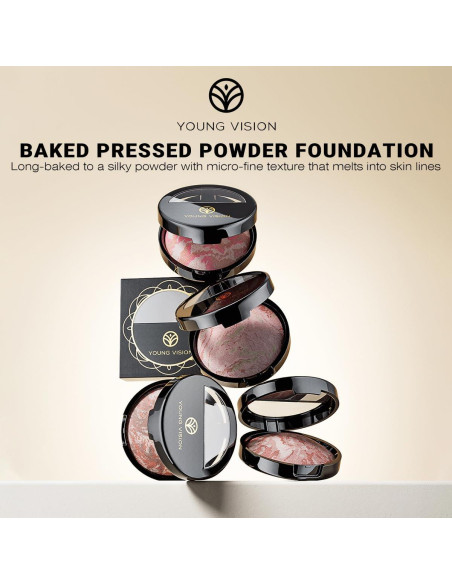 Base en Polvo Prensado Young Vision Rosa Etéreo 11.89g