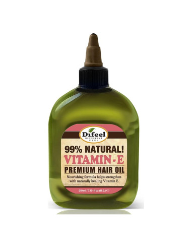 Difeel Aceite Natural para Cabello - Vitamina E 200g (4-Pack)