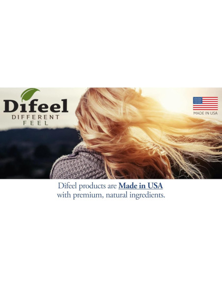 Difeel Aceite Natural para Cabello - Vitamina E 200g (4-Pack)