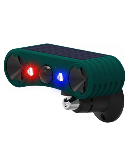 Alarma Solar de Movimiento WONFAST 129db Verde IP55 4 Modos