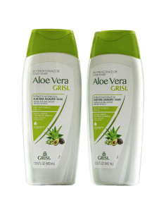 Acondicionador Grisi Aloe Vera 2 x 400 ml Hidratante Cabello
