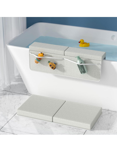 Cojín de Baño para Bebés TOUA con Soporte para Rodillas y Codos