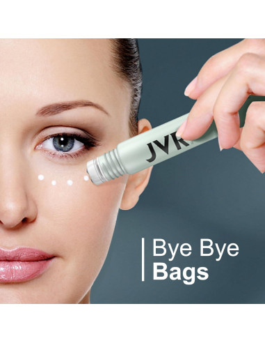 Crema para Ojos JVR con Cafeína y Rodillo 20 ml - Anti-Ojeras