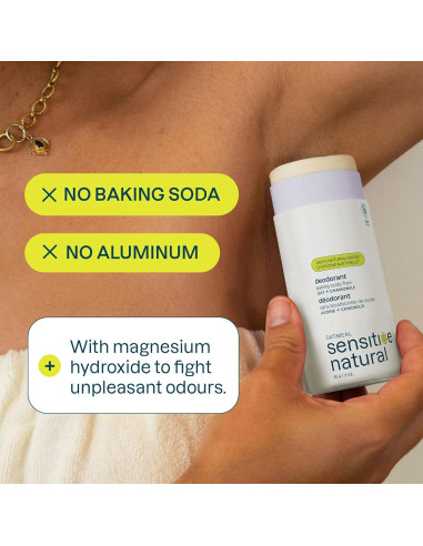 Desodorante Vegano ATTITUDE Manzanilla 85g Piel Sensible