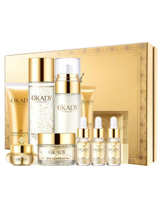 Set de Cuidado de Piel Anti Envejecimiento OKADY 10 Piezas