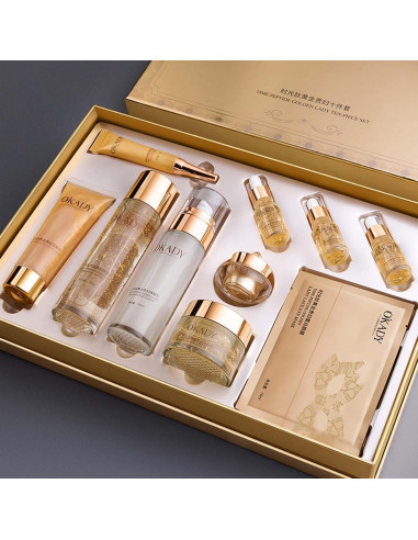 Set de Cuidado de Piel Anti Envejecimiento OKADY 10 Piezas