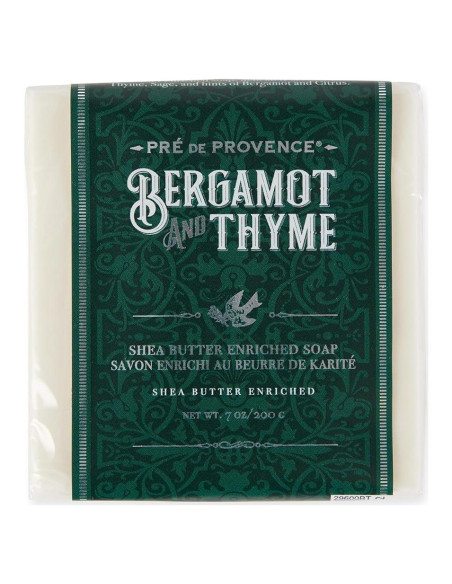 Jabón en Cubo 200g Pre de Provence Bergamota y Tomillo