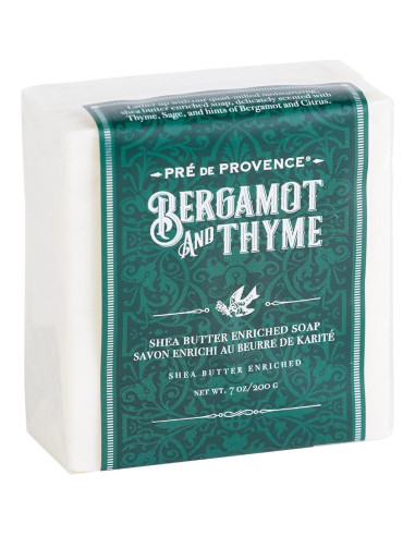 Jabón en Cubo 200g Pre de Provence Bergamota y Tomillo