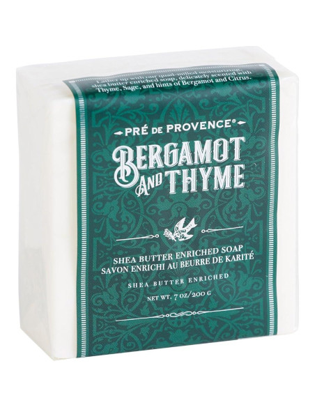 Jabón en Cubo 200g Pre de Provence Bergamota y Tomillo