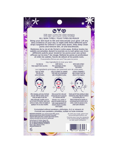 Tiras para Puntos Negros Pacifica Cosmic Vanish - 6 Unidades