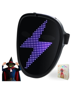 Máscara LED Recargable BBDKL con Control por Gestos - Unisex