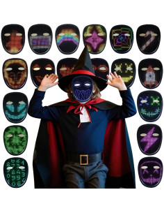 Máscara LED Recargable BBDKL con Control por Gestos - Unisex 2