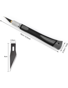 Cortador de Precisión NEWISHTOOL con 10 Cuchillas para Artesanía 2