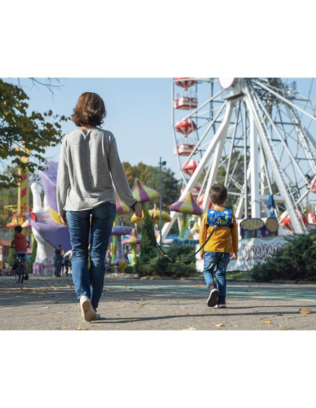 Arnés de Seguridad para Niños HappyVk con Correa Ajustable Azul