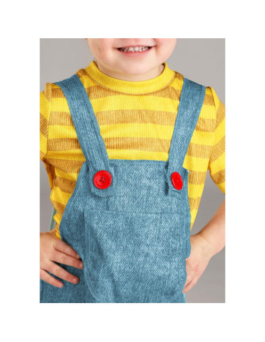 Disfraz Infantil Agnes Mi Villano Favorito - Camiseta y Overoles