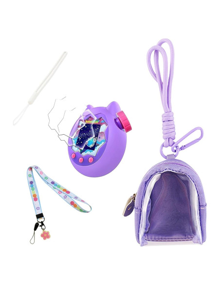 Funda de silicona para Tamagotchi Paradise con cordón