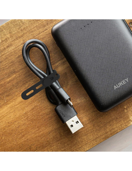 Bridas de Silicona Reutilizables HFZRZFH - 10 Pcs Organizador de Cables