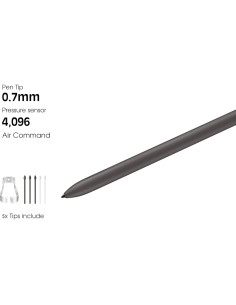 S Pen Reemplazo para Samsung Galaxy Tab S9 FE - Gris 2
