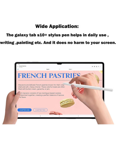 Lápiz Óptico Reemplazo Samsung Galaxy Tab S10+ S Pen Beige