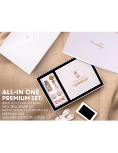 Libro de Recuerdos para Bebé Momentiqa 106 Páginas Mariposa 2