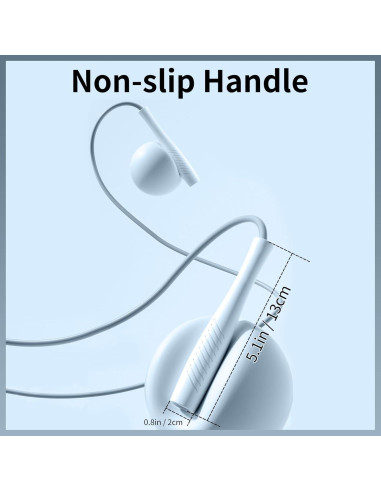 Cuerda de Saltar Ajustable Crhoeiq para Niños 3m Rosa