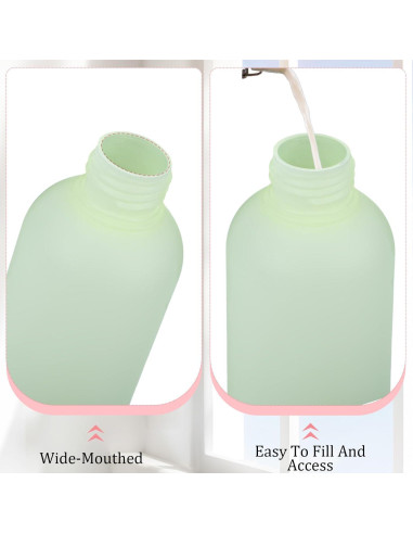 Botellas de Viaje ElevateTech 200ml a Prueba de Fugas 4Pcs