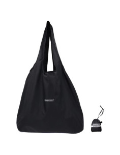 Bolsa de Compras Reutilizable NANOPLUS 19L Plegable Negra