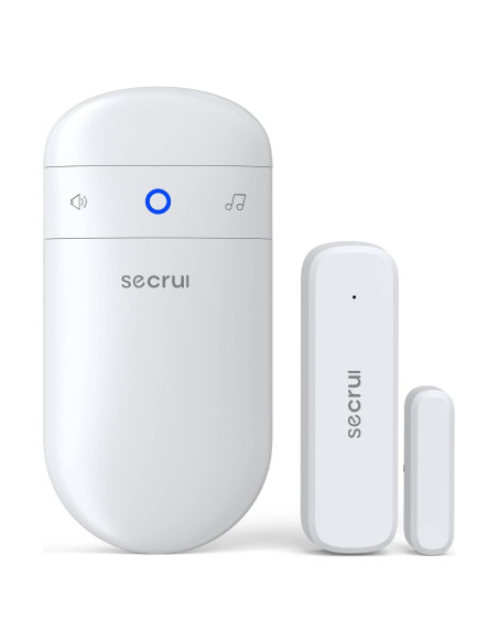 Timbre de Puerta Inalámbrico SECRUI M508+D7, 400 pies, 52 Melodías