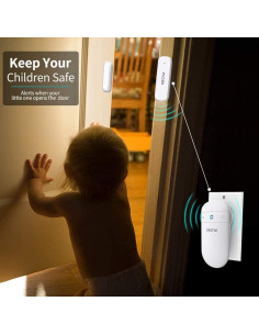 Timbre de Puerta Inalámbrico SECRUI M508+D7, 400 pies, 52 Melodías 2