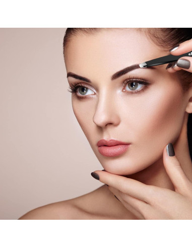 Juego de Pinzas Profesionales Haiidoak Acero Inoxidable 3 en 1