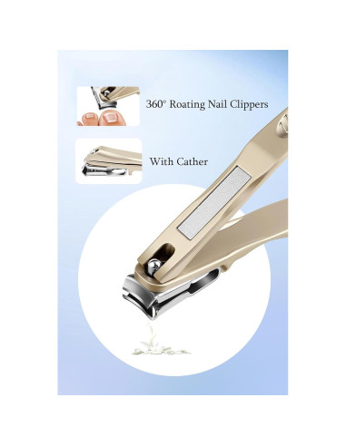 Cortauñas Gruesas Popsica - Uso Pesado, Apertura Ancha, 360