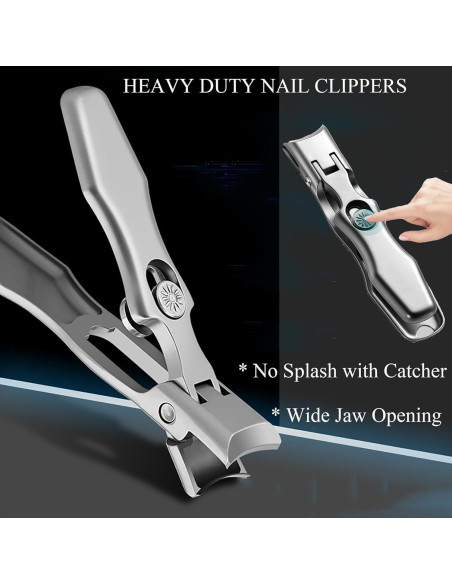 Cortauñas Gruesas Popsica - Uso Pesado, Apertura Ancha, 360