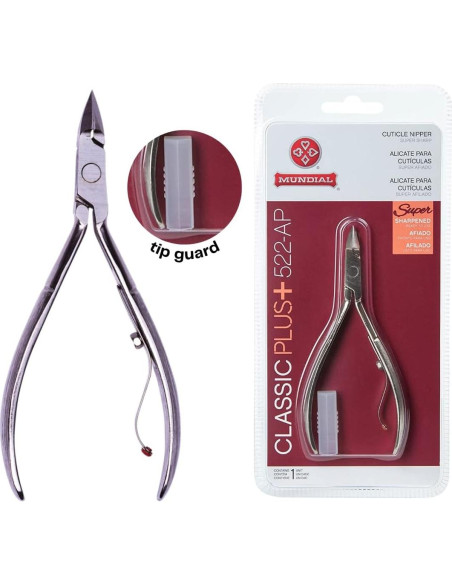 Cortador de Cutículas Mundial 522-AP - Acero Inoxidable