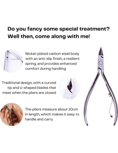 Cortador de Cutículas Mundial 522-AP - Acero Inoxidable